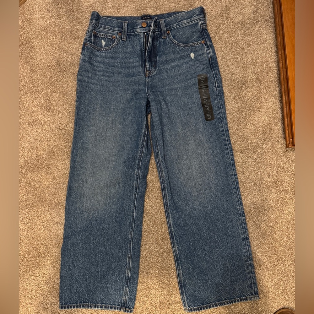 J crew Baggy Classic Blue Denim Jeans